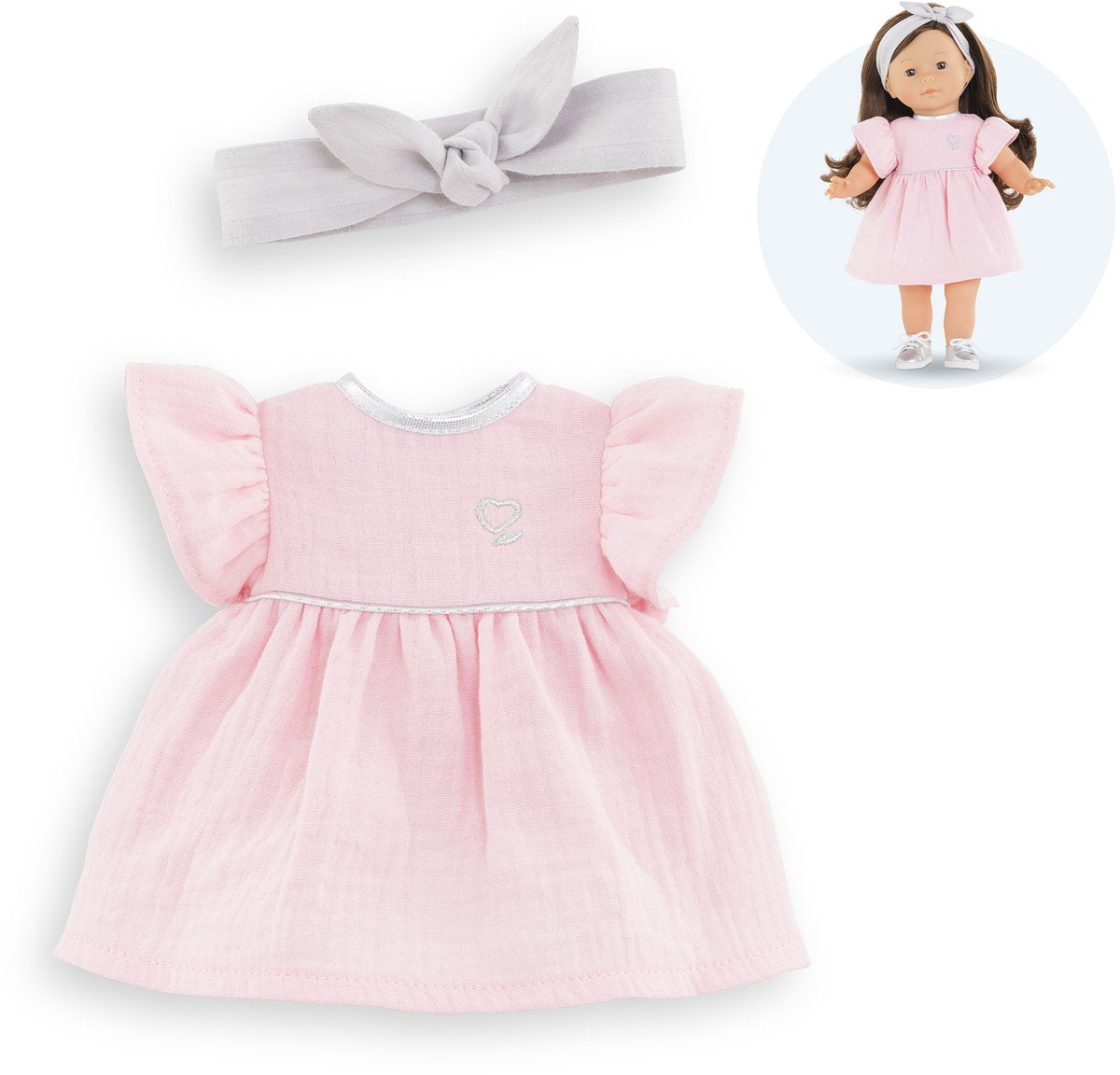 Corolle ma - robe de poupée avec bandeau