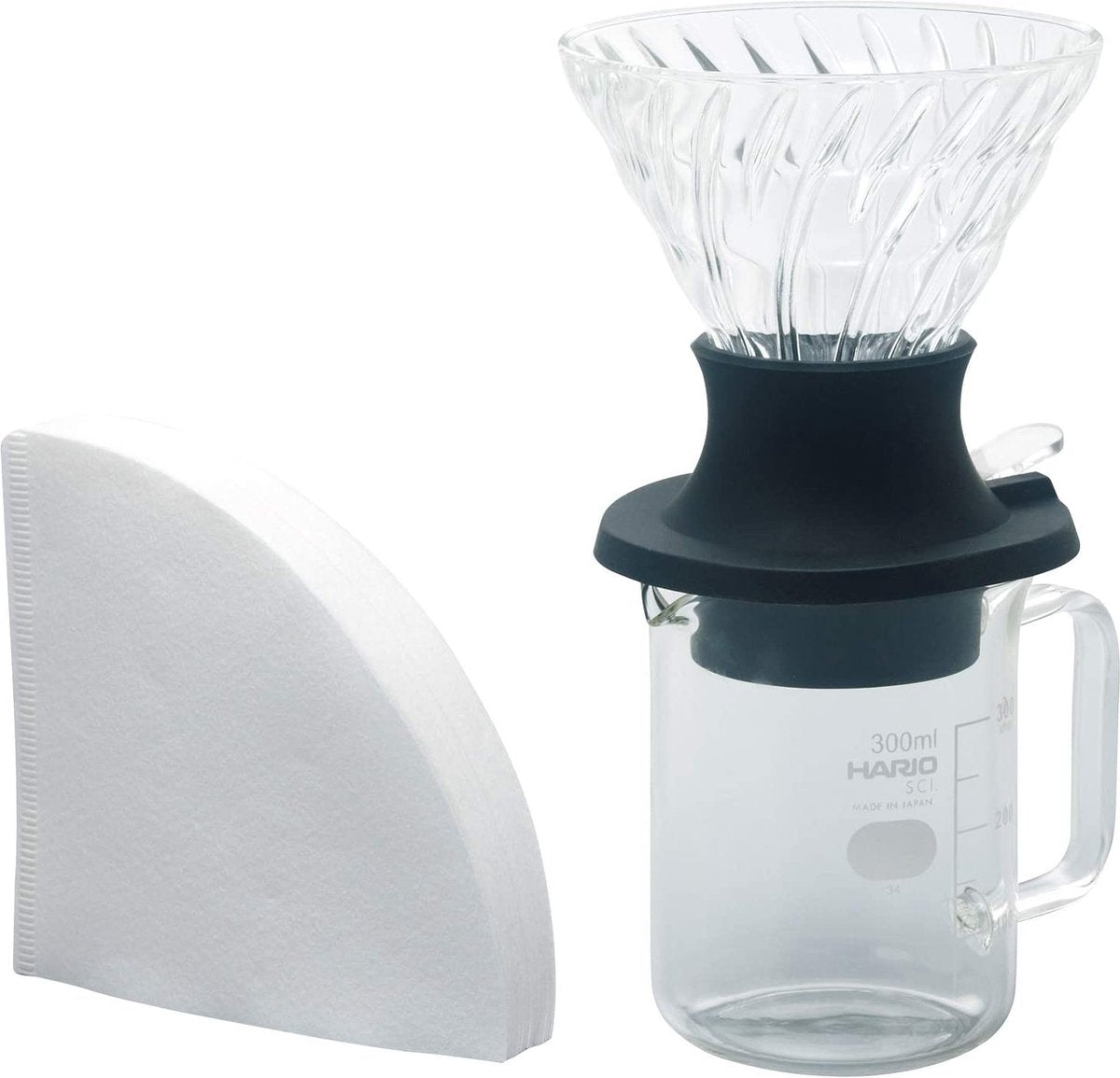 Hario v60-02 ensemble de serveur goutteur de café avec interrupteur à immersion