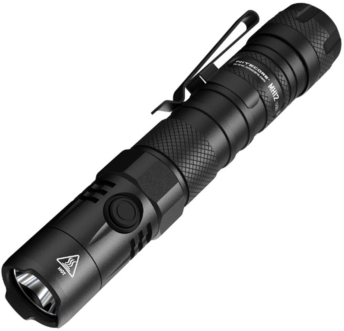 Nitecore mh12 v2 lampe de poche tactique rechargeable