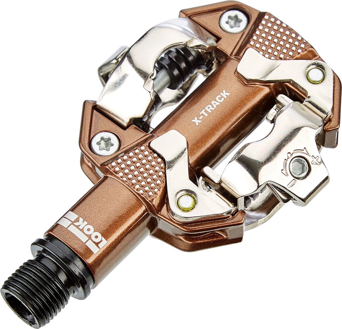 Look pédales x-track gravier bronze