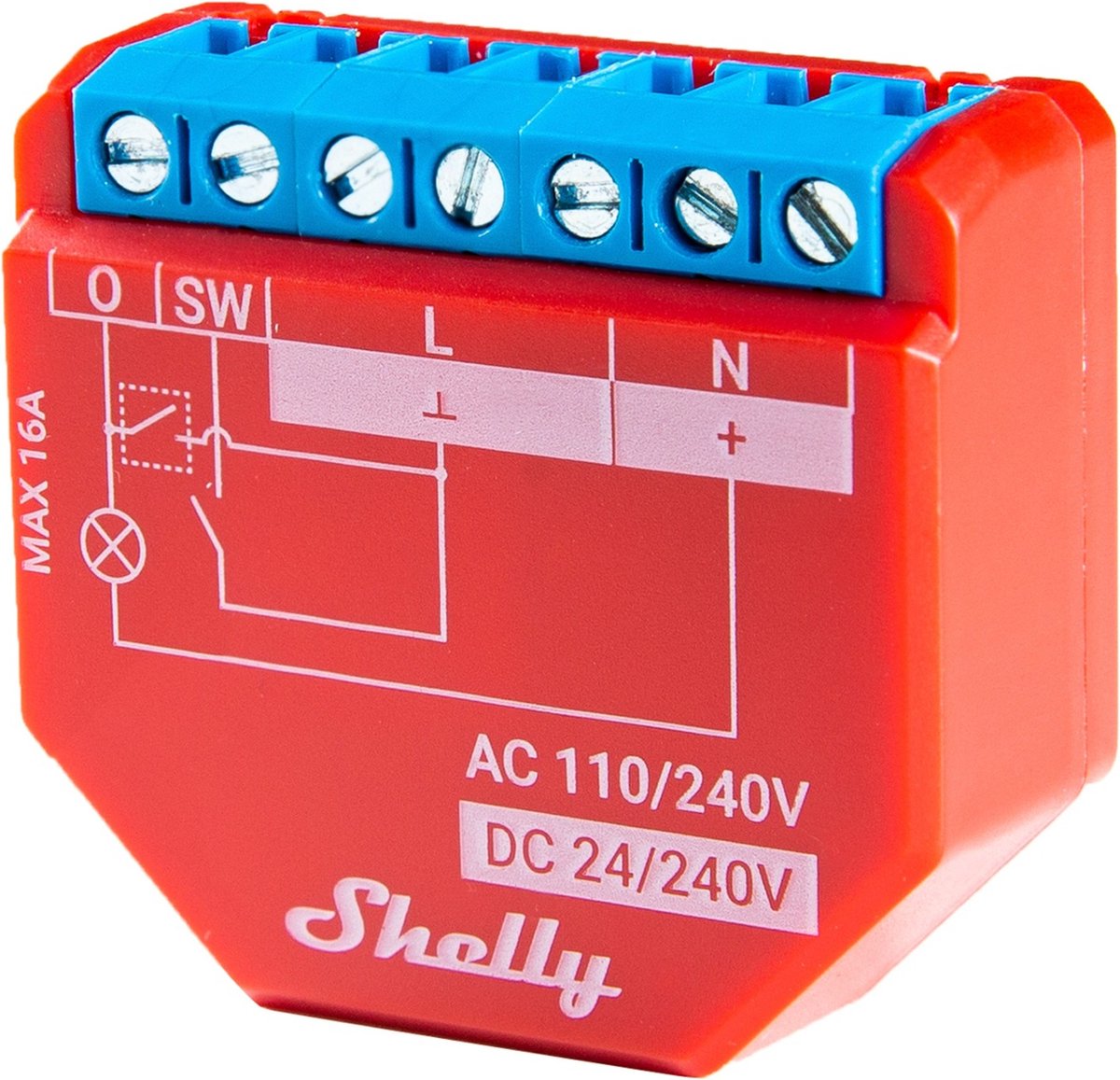 Shelly plus 13h actionneur de commutation-mesure Bluetooth, WiFi