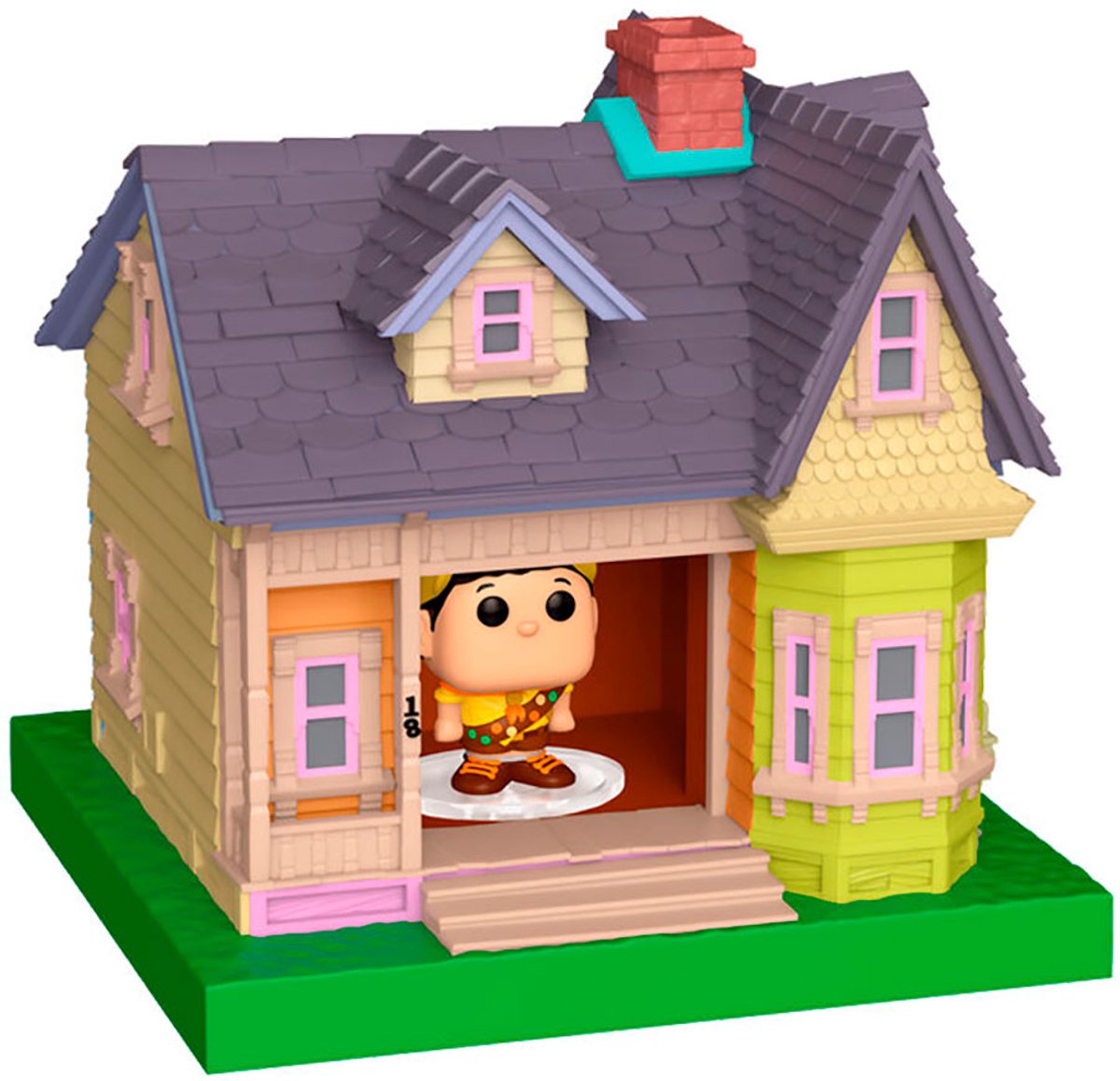 Funko Bitty Pop ! ville : en haut - Russell et la maison