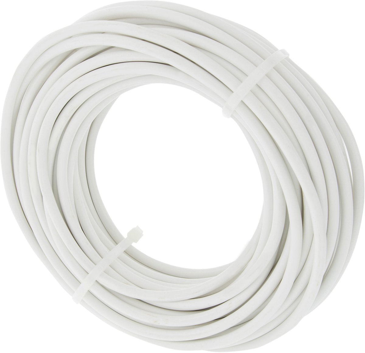 Cordon domestique Q-link - vmvs - capacité de charge jusqu'à 1200w - 2 x 0,75 mm² - 20 m - blanc