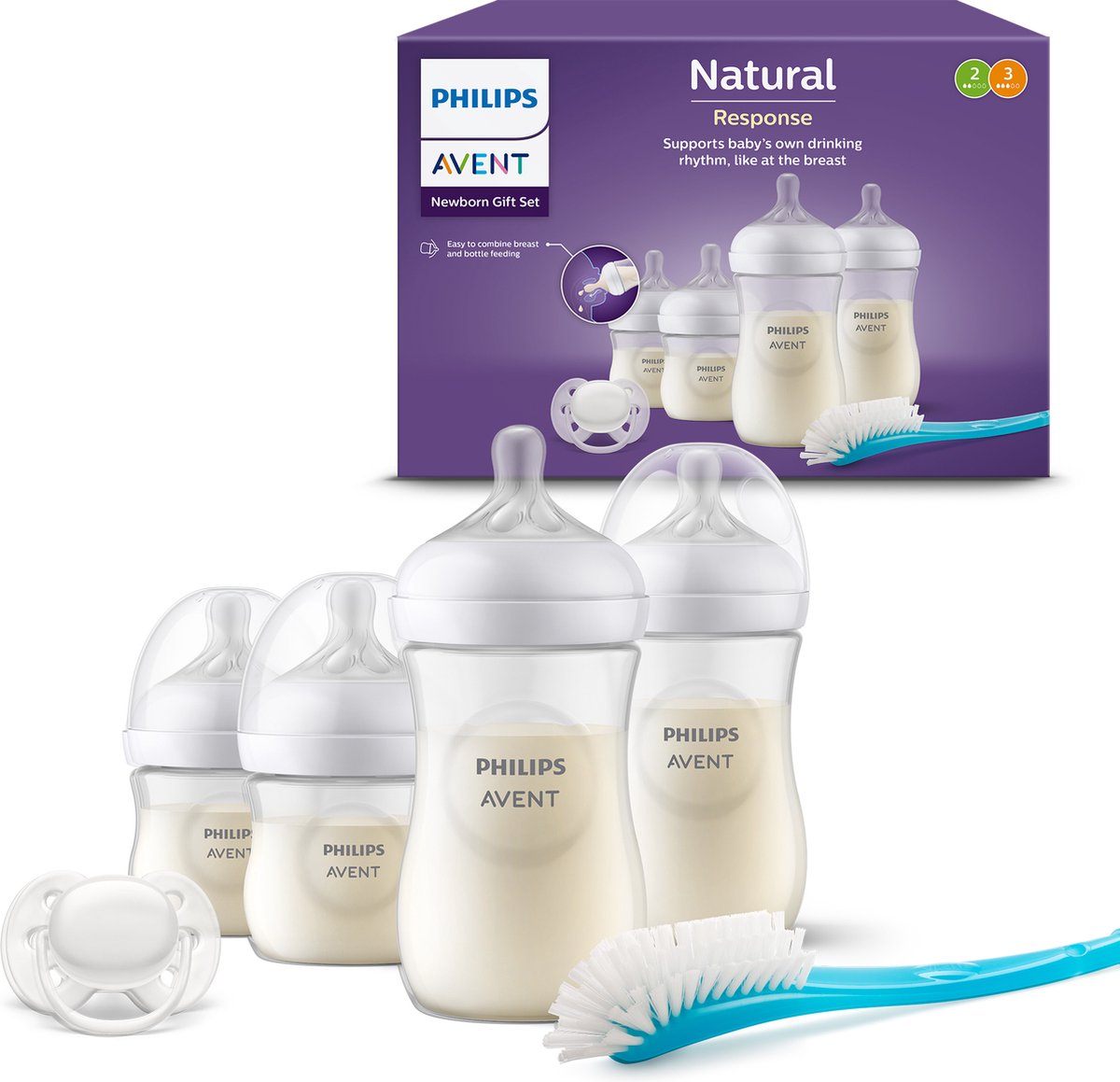 Biberon à réponse naturelle Philips Avent - kit de démarrage pour nouveau-nés scd838 11