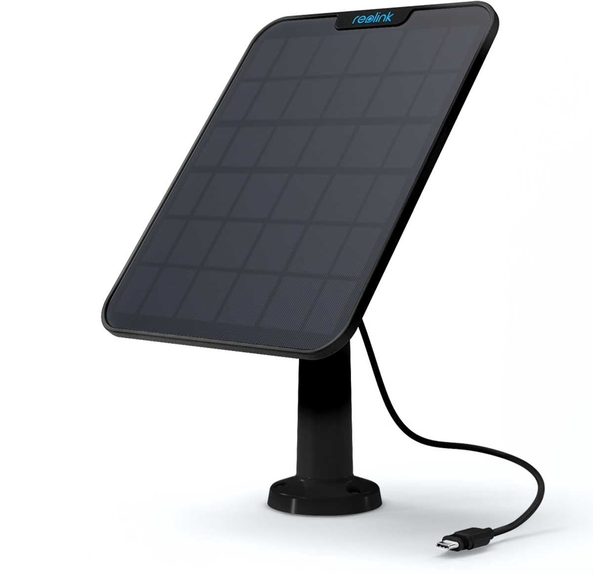 Panneau solaire de caméra de sécurité Reolink 2 - noir - USB-C