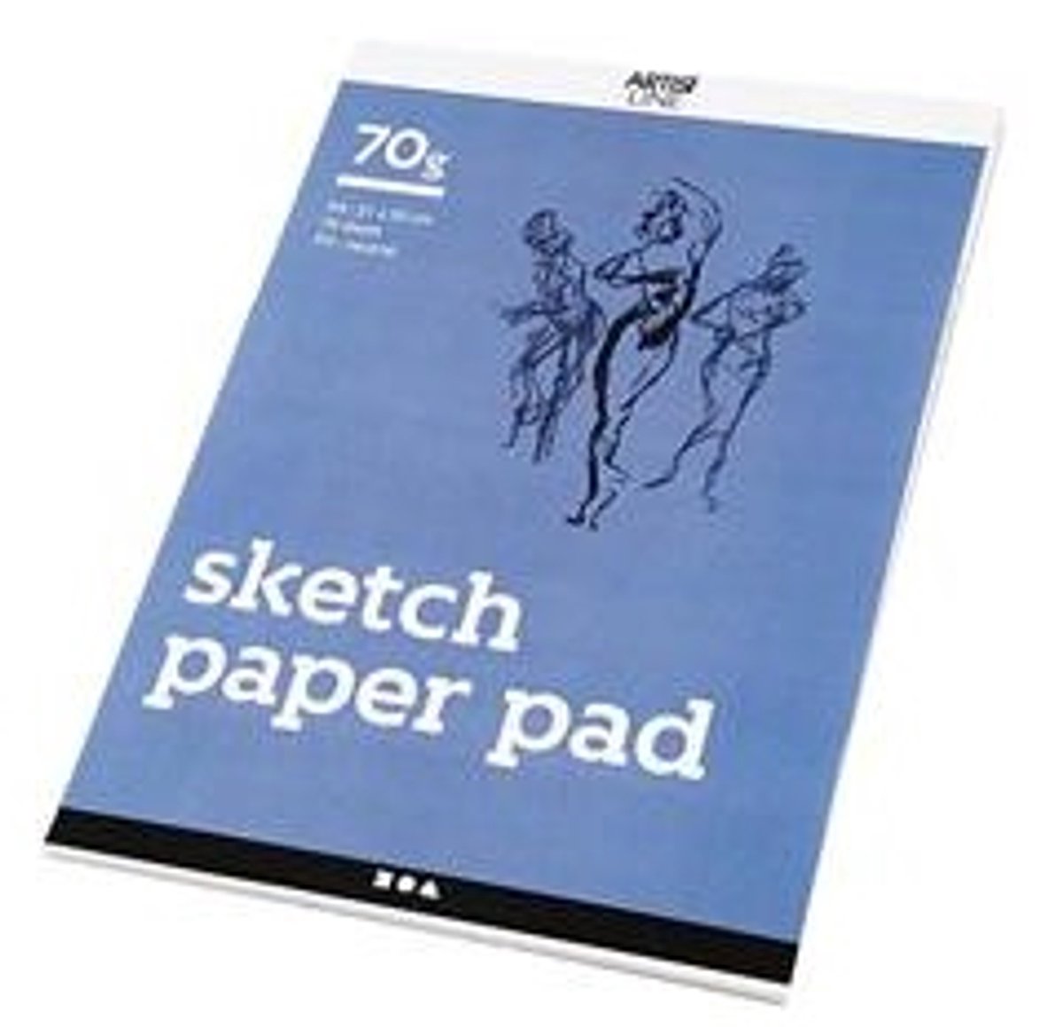 Carnet de croquis Creativ company, a4, feuille 210x297 mm, 70 gr, blanc, 70 feuilles 1 boîte