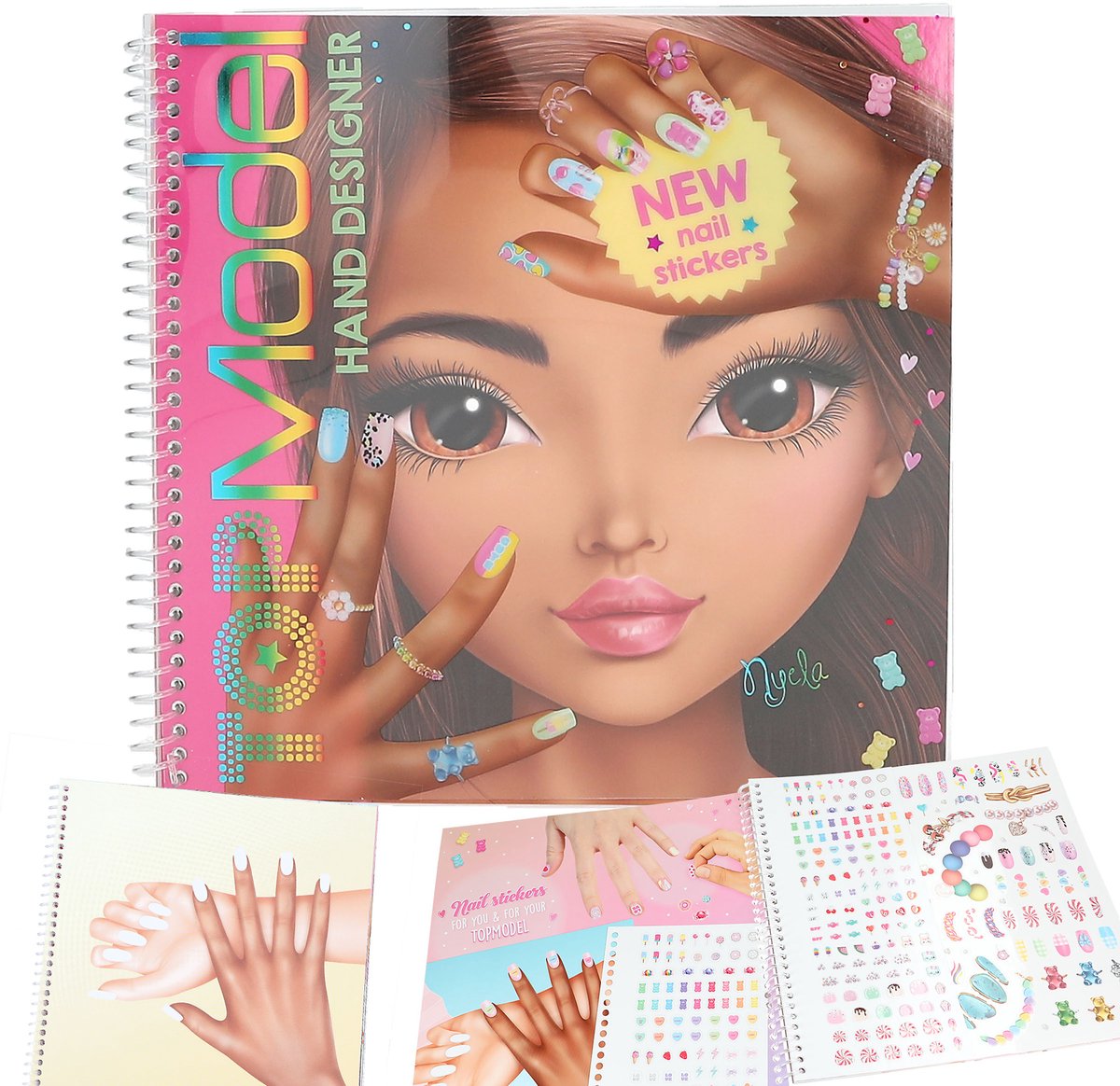Depesche - topmodel create your hand design kleurboek