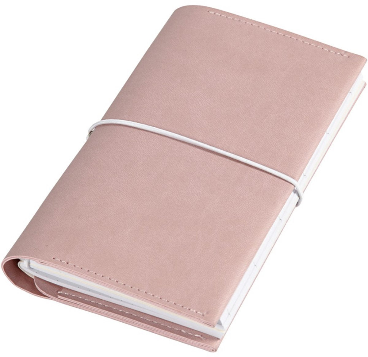Société créative https : www.ccobby.nl planificateur-bulletjournal-size-10x18x1-5-cm-elastic Closure-pink-1-piece