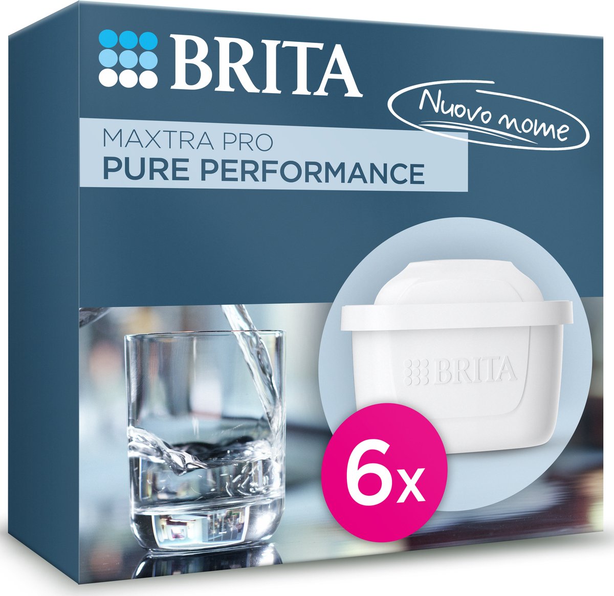 Filtre Brita pour pichet avec filtre pro tout en 1 6 pièces