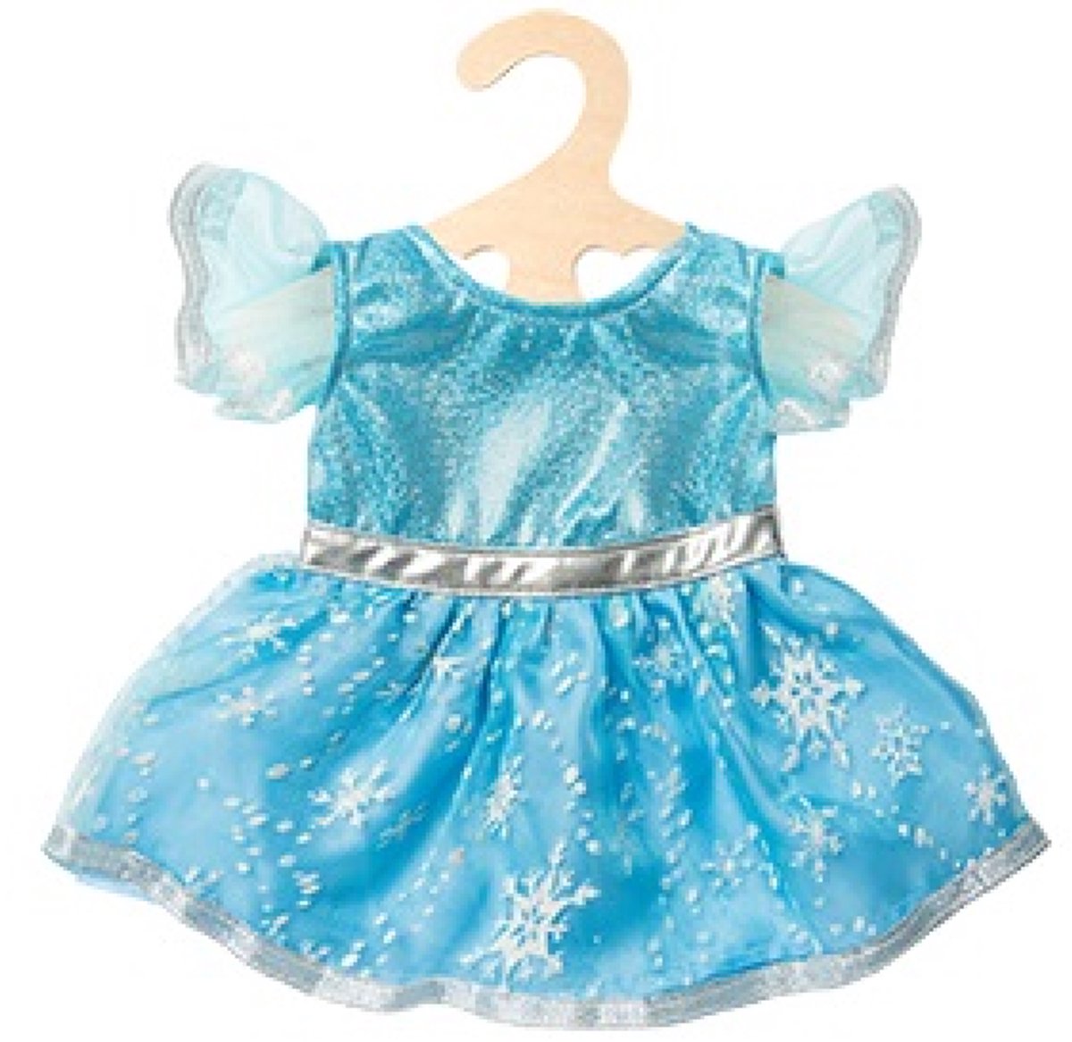 Robe de poupée princesse des glaces Heless, 28-35 cm