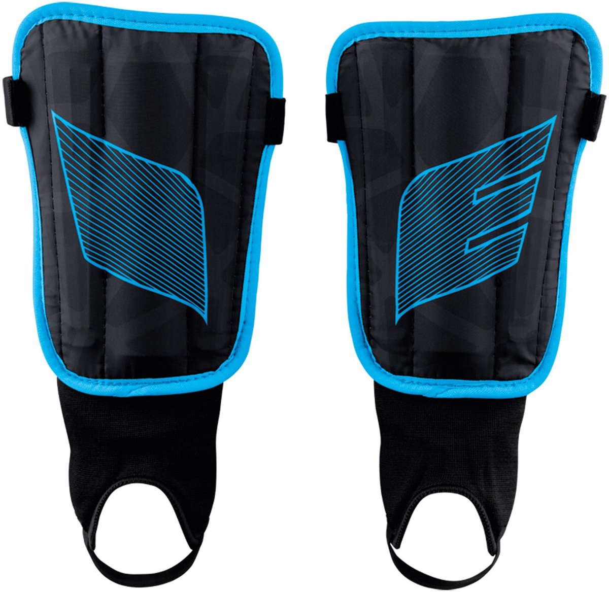Protège-tibia ergonomique Erima flex guard ergono - curaçao noir | taille : xxs