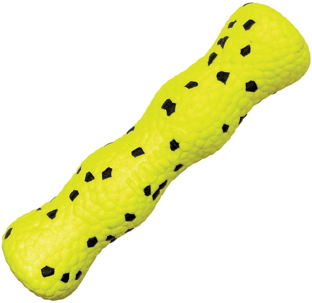 Kong reflex stick - jouet pour chien - noir jaune