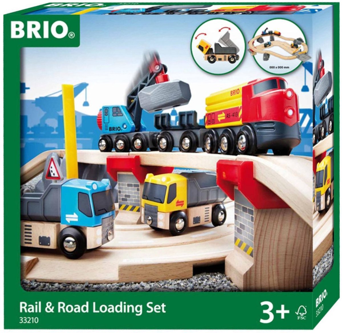 Coffret de transport ferroviaire et routier Brio - 33210
