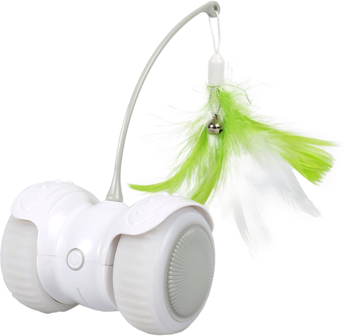 Ebi - jouets pour animaux - chat - chasseur de chat rc 11x11x7,3cm blanc vert - 1pc