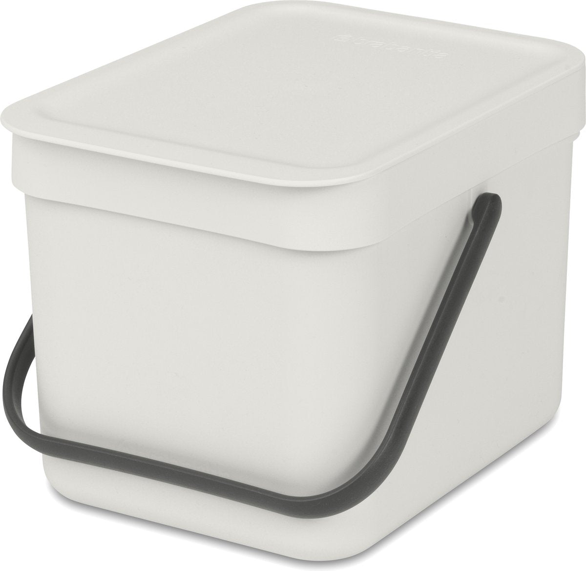 Brabantia poubelle sort go 6l gris clair
