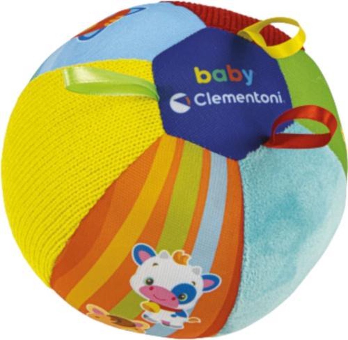 Clementoni - ballon des amis des animaux - ballon avec sons d'animaux - bricolage - à partir de 3 mois