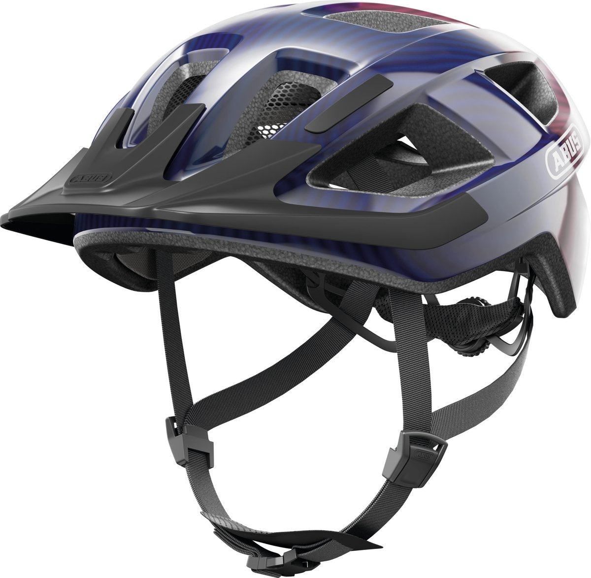 Casque Abus aduro 3.0 vagues violettes s 51-55cm