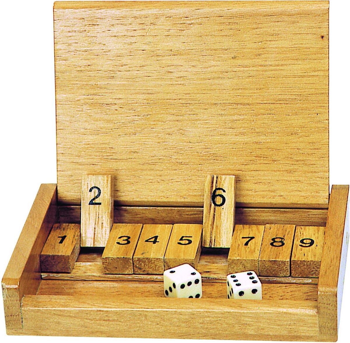 Jeu en bois Goki ferme la boîte