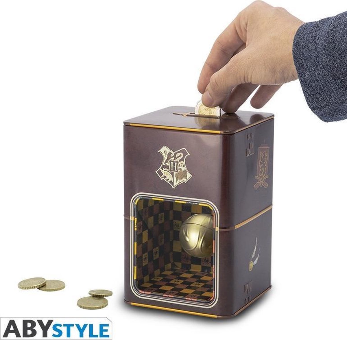 Tirelire unisexe Vif d'or Harry Potter - marron - standard