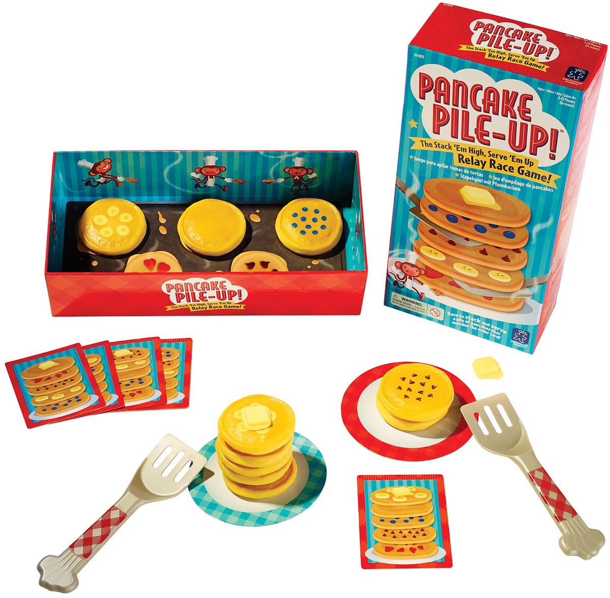 Carambolage de crêpes sur les ressources d’apprentissage ! course de relais correspondante - 4+