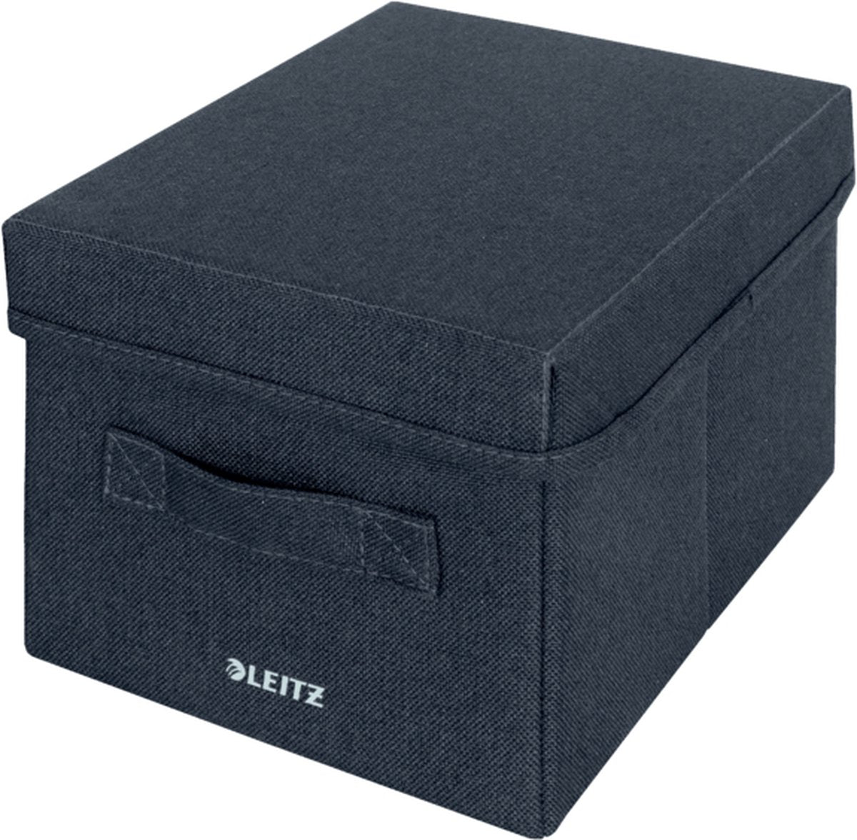Boîte de rangement en tissu Leitz avec couvercle petite, lot de 2
