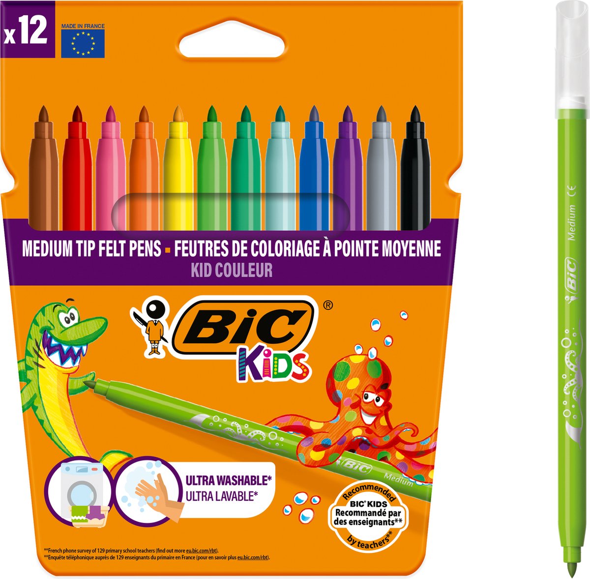 Bic Kids Kid Couleur, 12e.