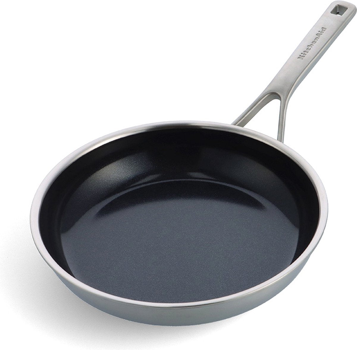 Poêle multicouche Kitchenaid ø24cm - inox - induction - antiadhésive - sans pfas
