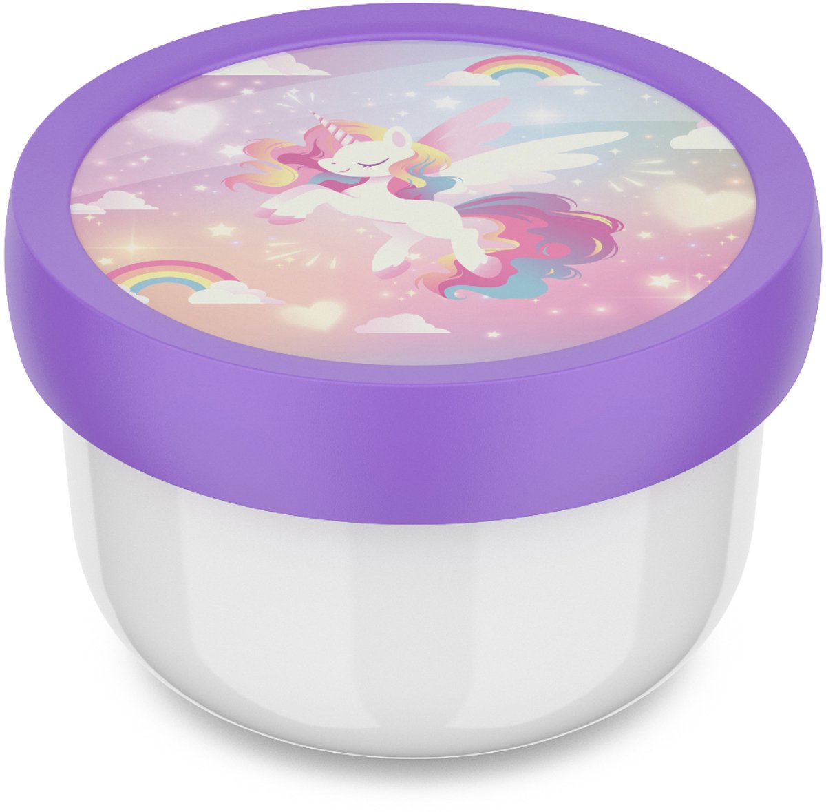Mepal boîte de fruits lumineuse licorne campus 300ml