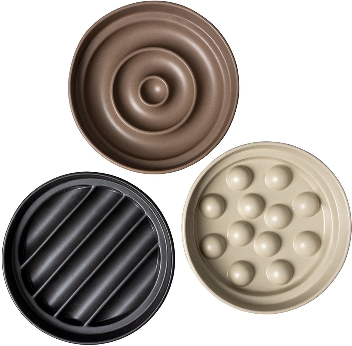 Bol de nourriture D d home - alimentation lente sue - marron