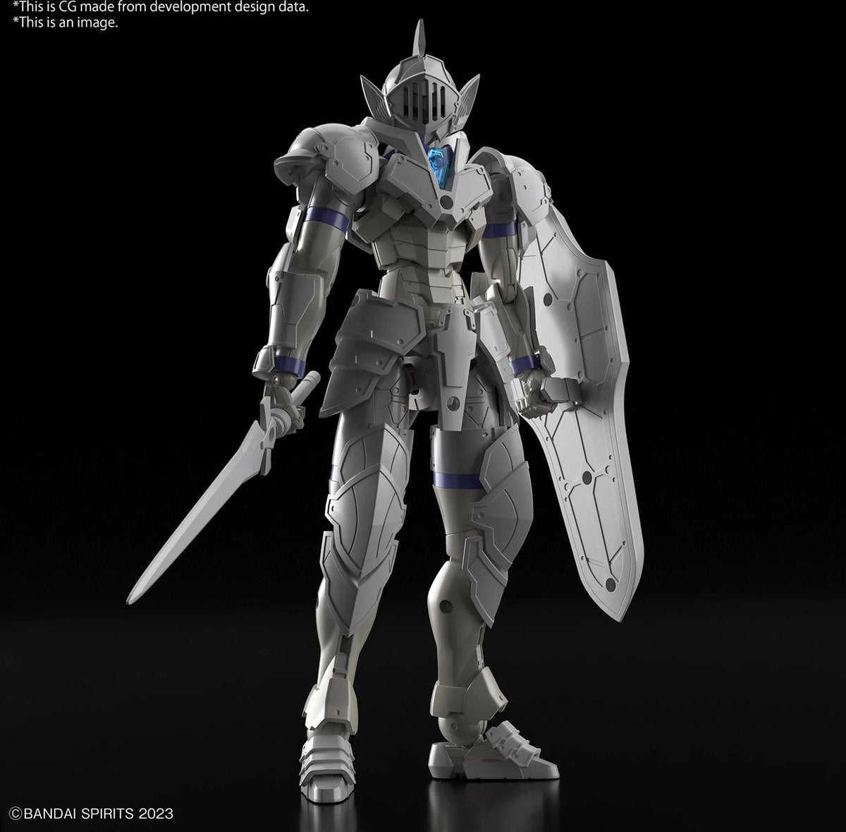 Bandai namco bandai gundam : 30mf - kit de modèle de chevalier liber