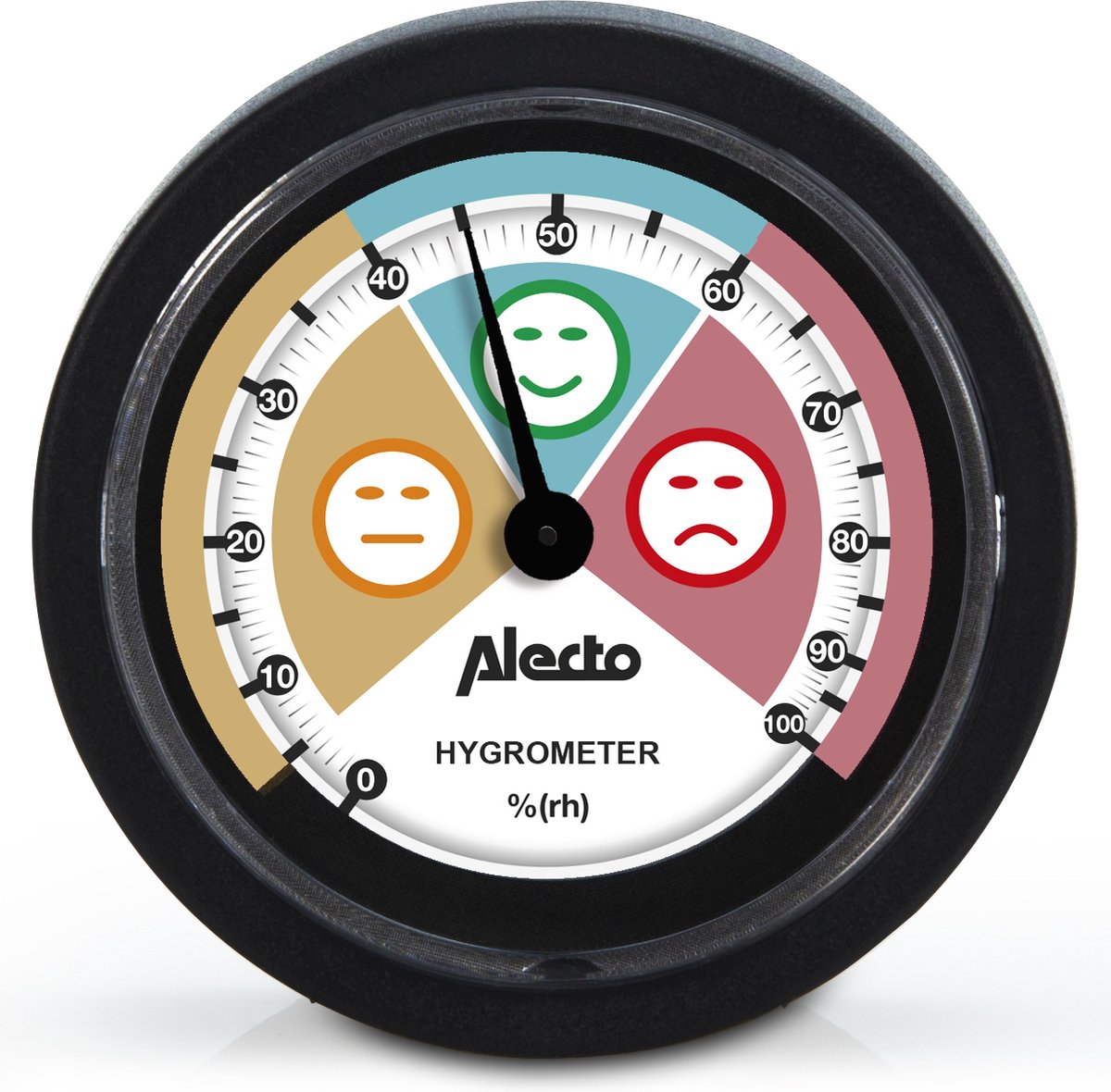 Hygromètre analogique Alecto - ws-05 - noir