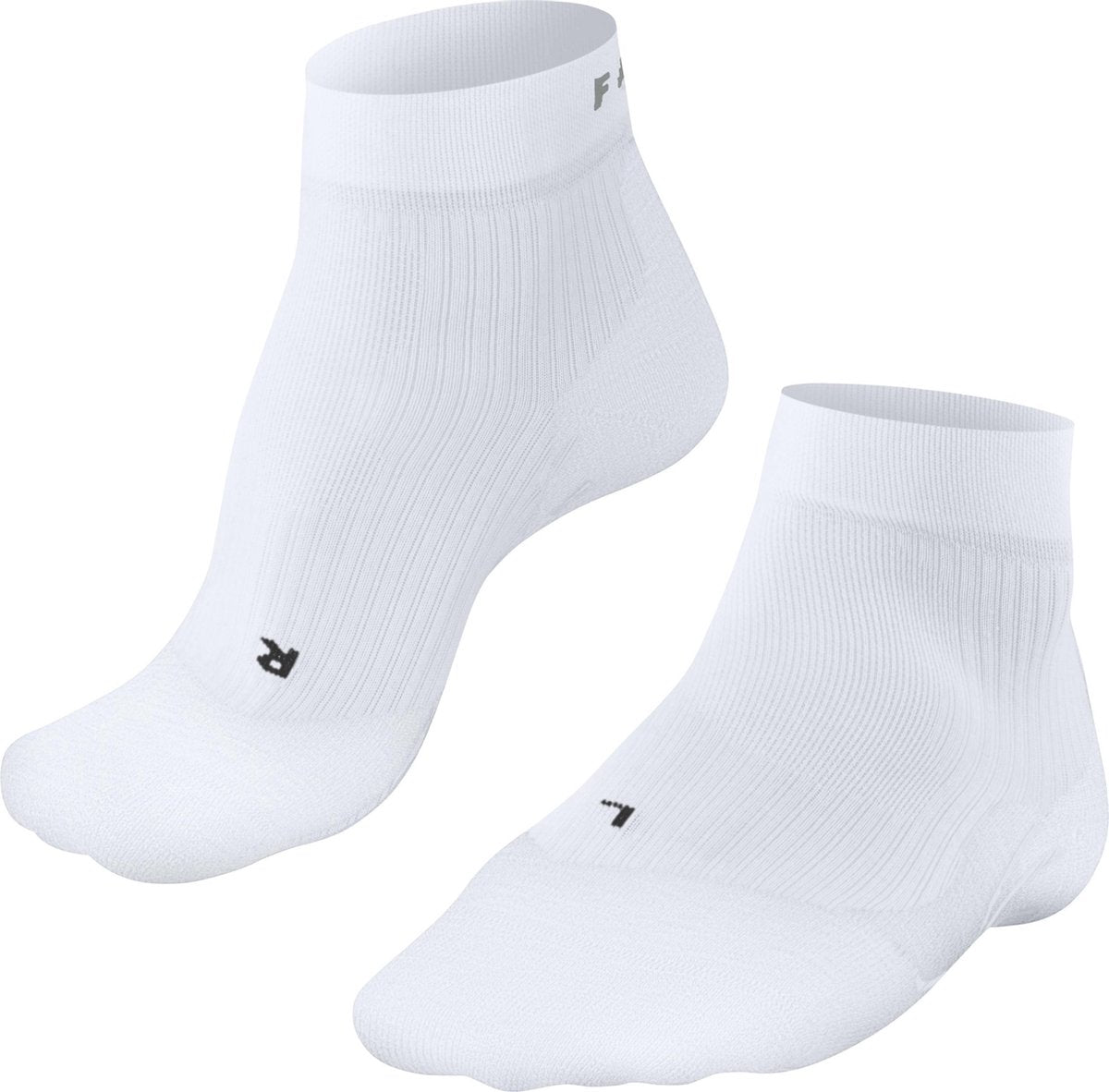 Falke te 4 chaussettes de tennis courtes anti-ampoules en coton matière fonctionnelle femme blanc - taille 41-42