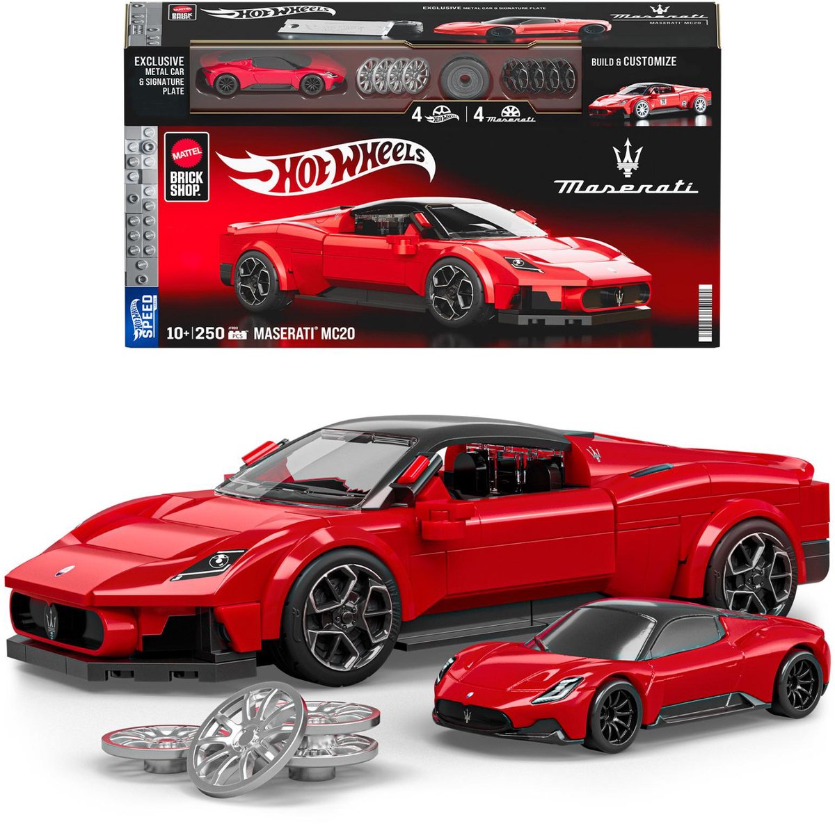 Hot Wheels Speed Series Maserati 1:32 jeu de construction - 250 pcs.