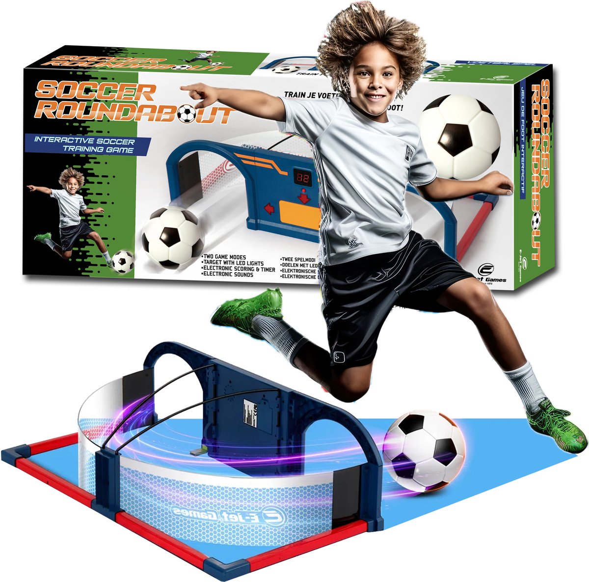 Jeu de football au rond-point de football Gear2play - entraînez vos compétences en football