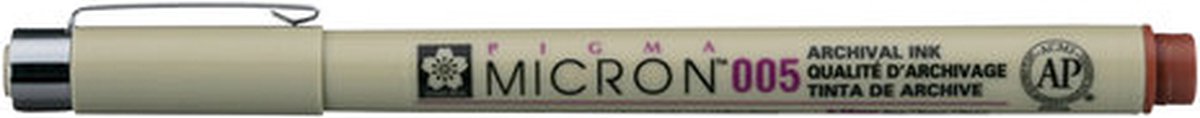 Stylo Sakura pigma micron 005 marron