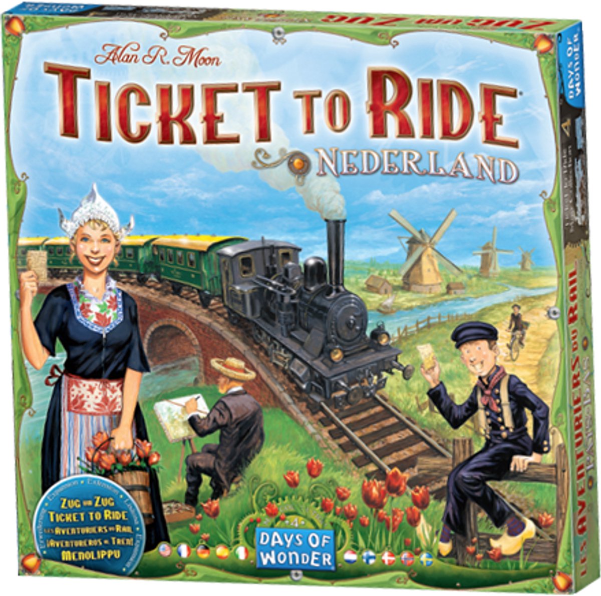 Ticket Asmodee pour rouler - Pays-Bas