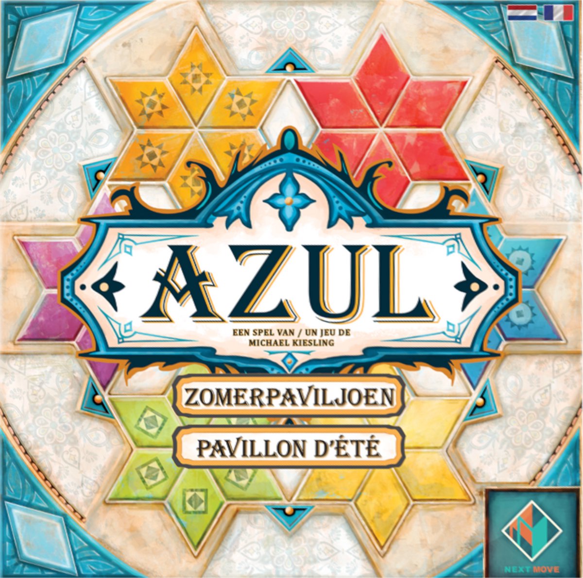 Next move games - pavillon d'été azul - jeu de société - adapté pour 2 à 4 joueurs