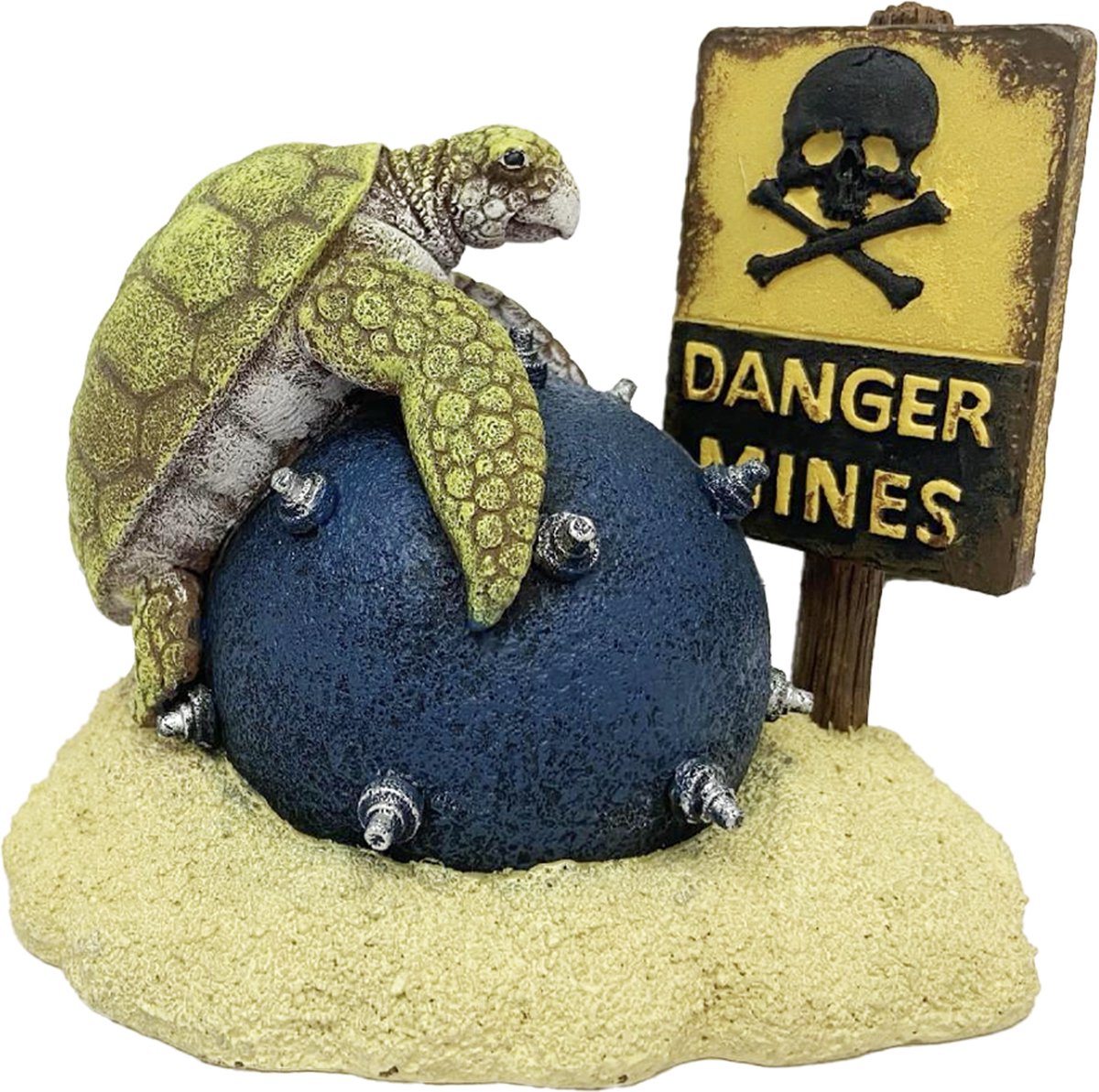 Aqua della danger mines 12x8,5x10,5cm multicolore