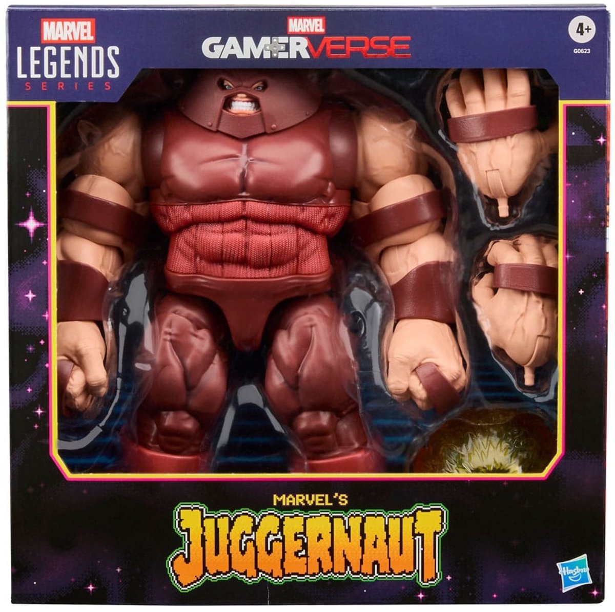 Hasbro marvel legends gamerverse action figure marvel's juggernaut 22 cm action figuur