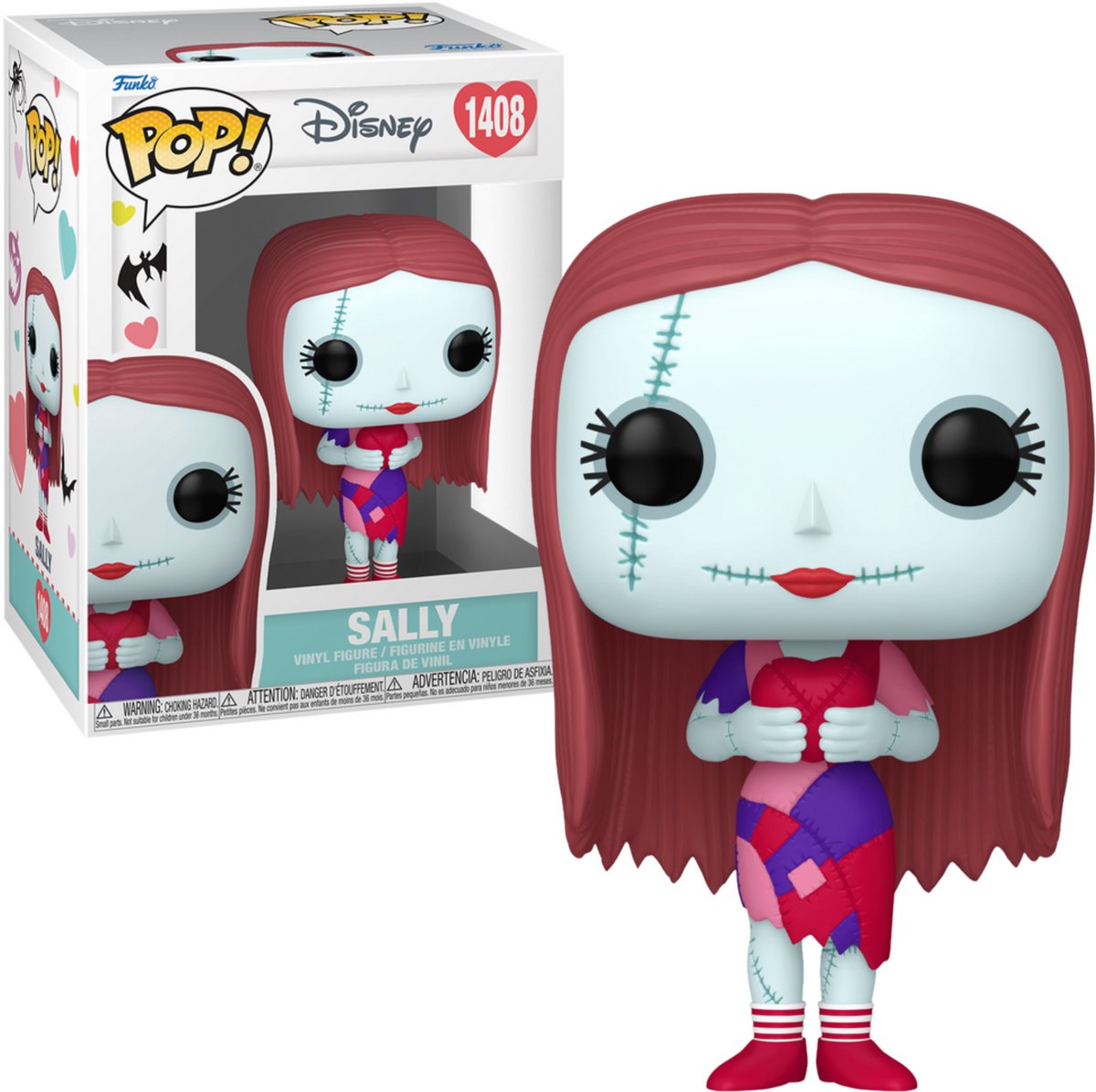 Funko le cauchemar avant Noël Sally (Valentine) figurine en vinyle 1408 pop ! multicolore unisexe