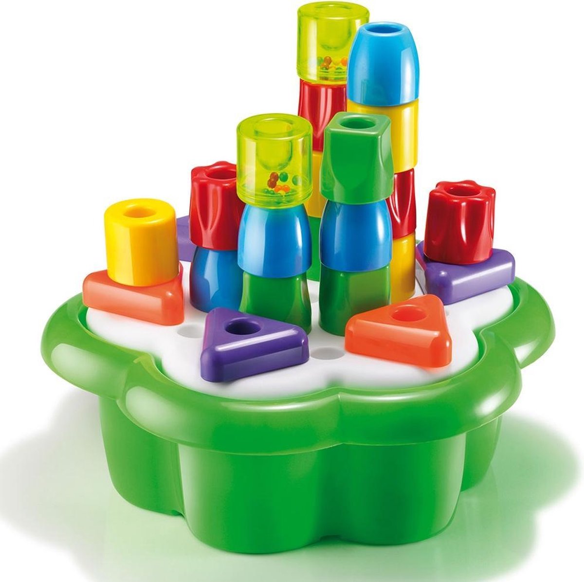 Boîte à blocs de marguerites Quercetti