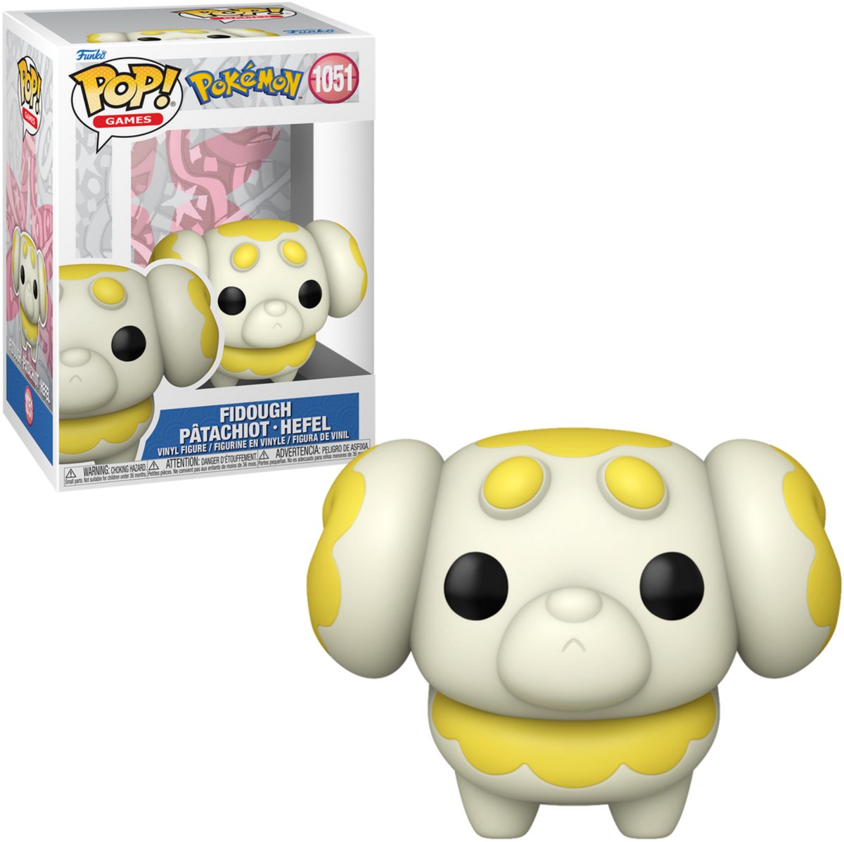 Funko Pokémon Fidough - Patachiot - Hefel Vinyl Figure 1051 Unisexe Pop! - neutre - standard