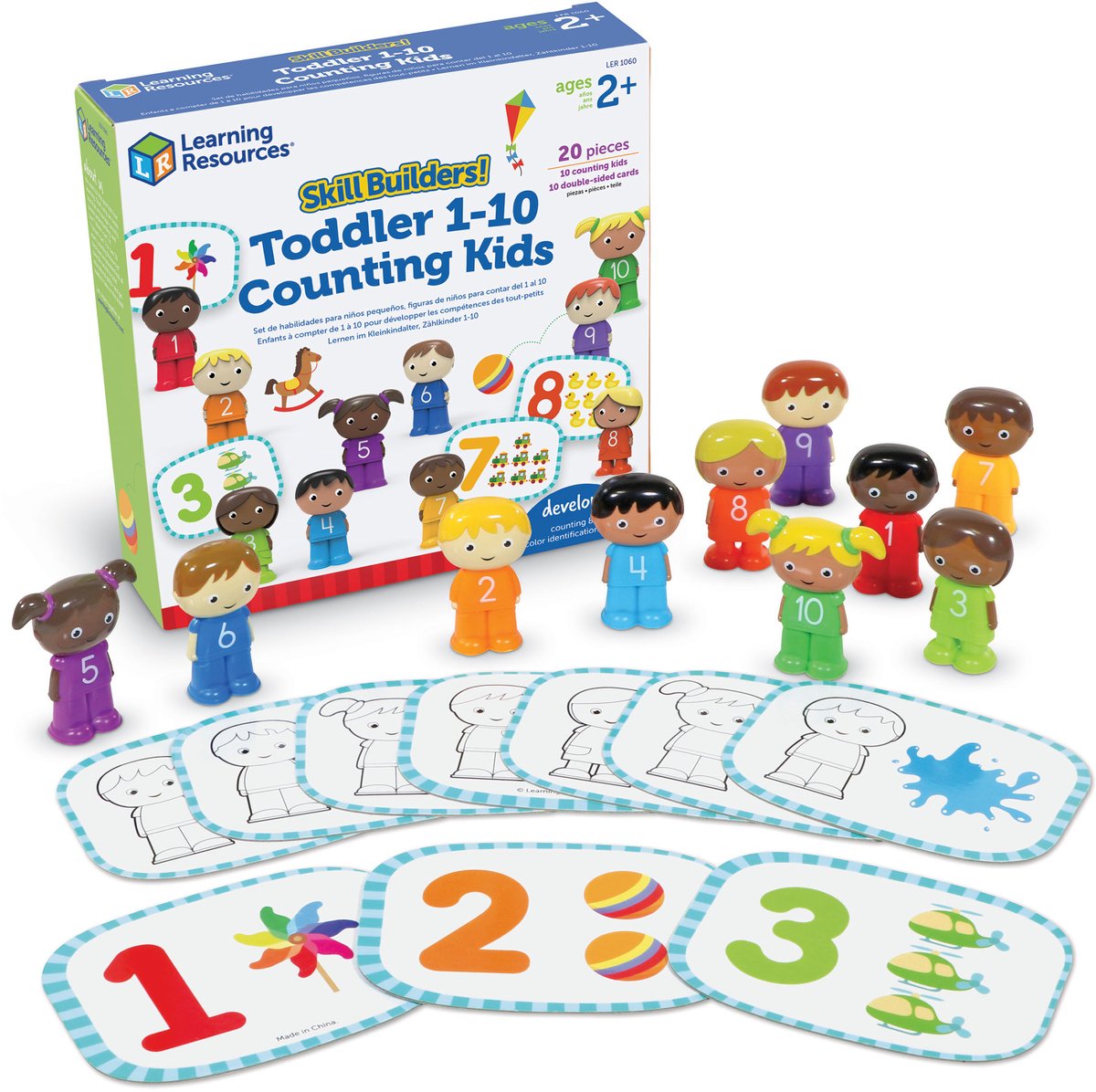 Bâtisseurs de compétences en ressources d’apprentissage ! ensemble pour tout-petits comptant 1-10 (anglais) tout-petits 1-10 comptant (en) - 2+