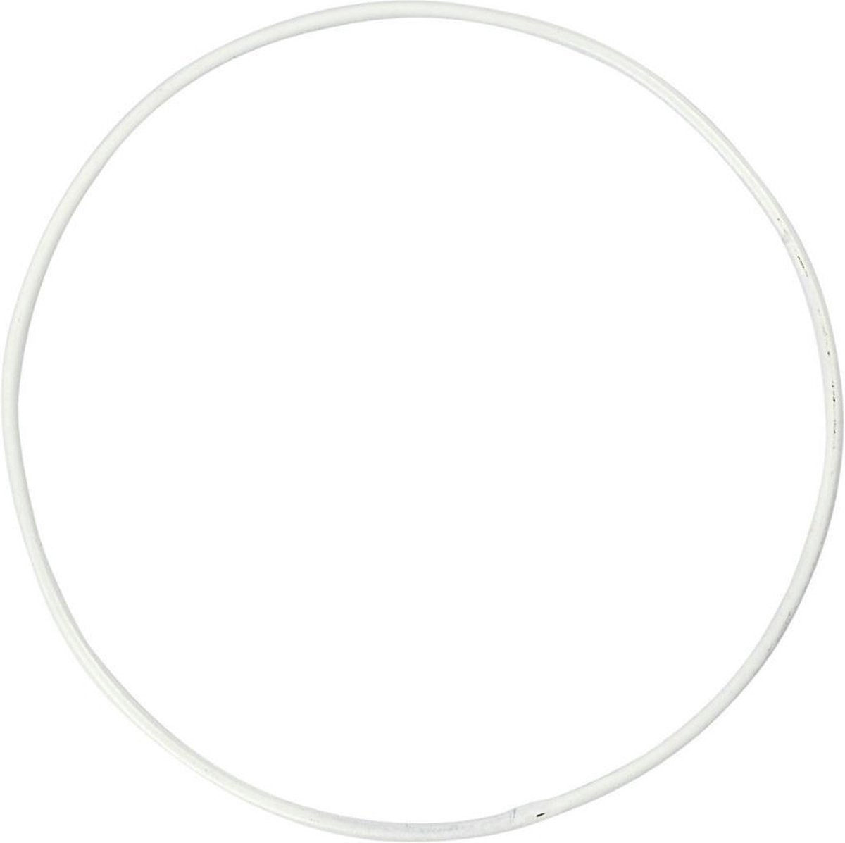 Creativ company cc anneau en fil métallique d: 30 cm par 5 pièces