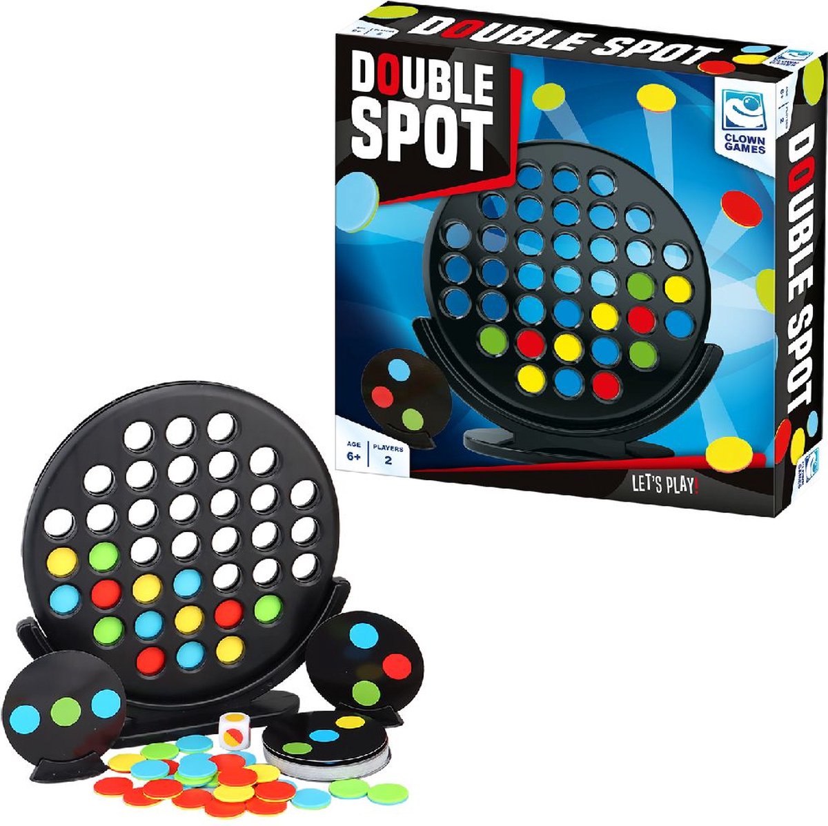 Jeux de clown, jeu de société à double spot