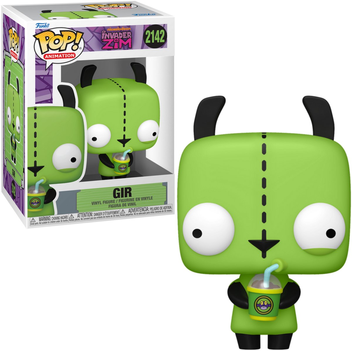 Funko-pop ! animation : envahisseur zim - gir #2142