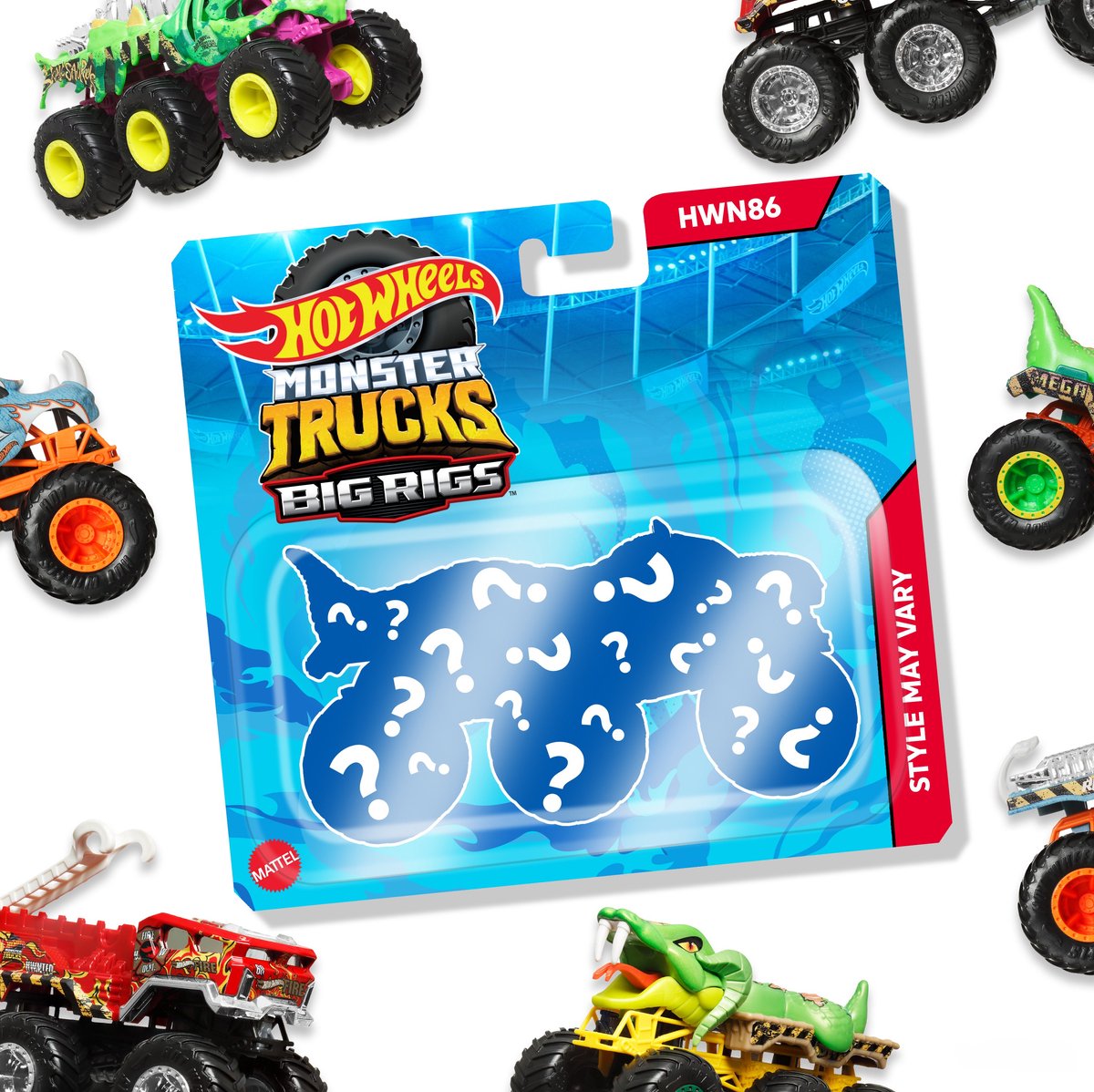 Hot Wheels Monster Truck gros appareils assortis | 2 pièces