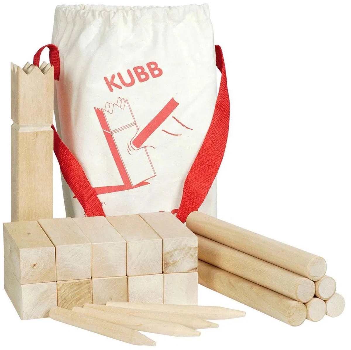 Goki Chess Game Kubb Vikingen xl