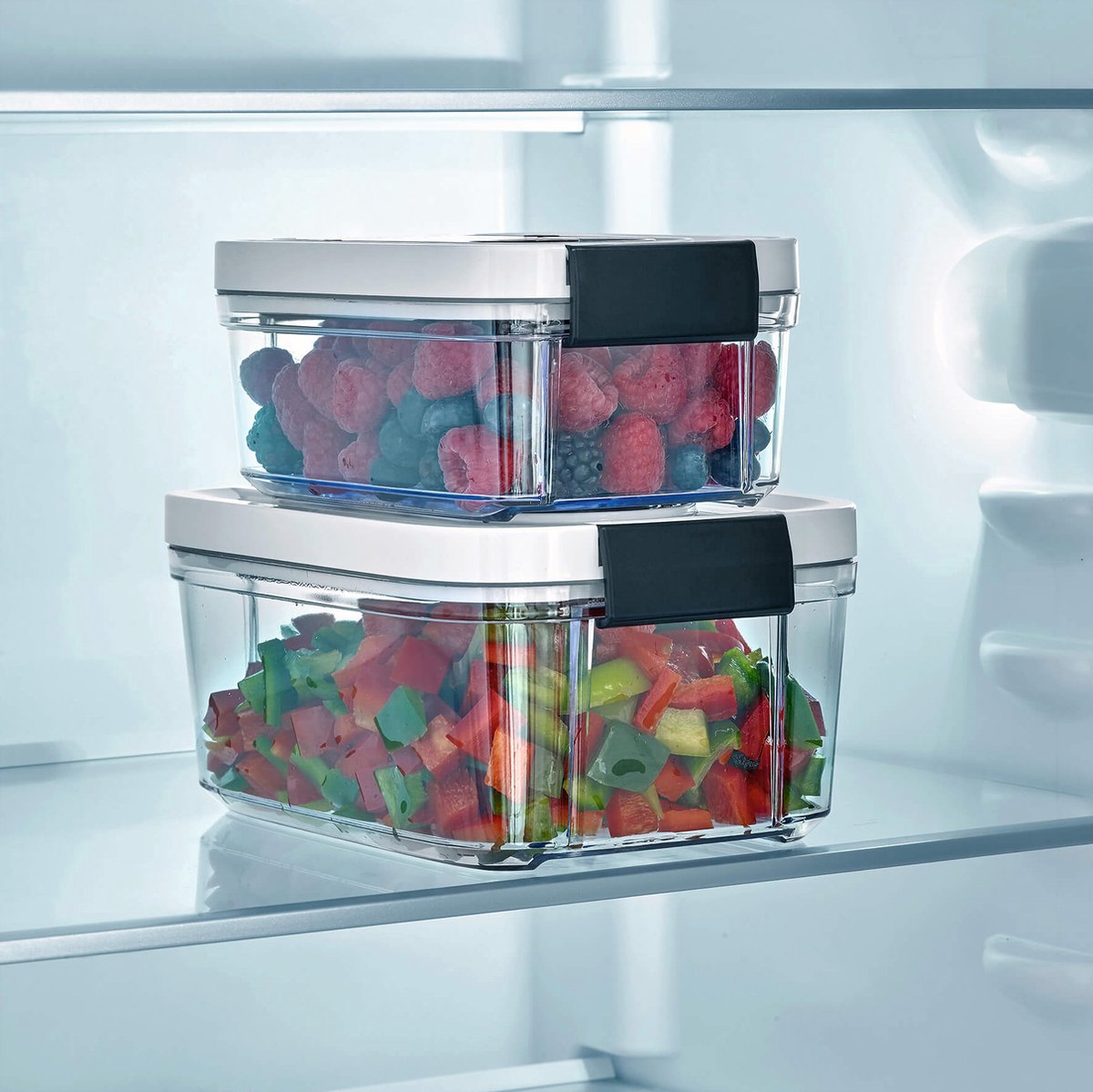Récipient sous vide Severin zb 3618 sans BPA, passe au lave-vaisselle 0,75 l + 1,5 l