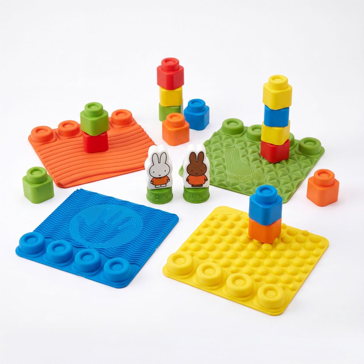 Clementoni - Clemmy Miffy - Ensemble de jeu sensoriel
